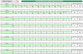 bowling score sheet the spreadsheet page
