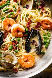 creamy seafood pasta easy weeknight