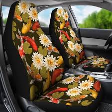 Koi Fish Fl Car Seat Covers