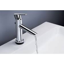 Stainless Steel Silver Bathroom Basin Tap