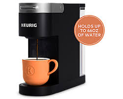 With a striking brushed finish and metal details, it's a stylish addition to any kitchen. K Slim Single Serve Coffee Maker Keurig