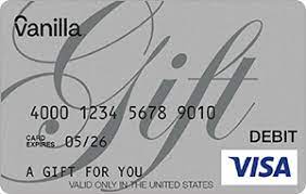 vanilla visa egift card gift card