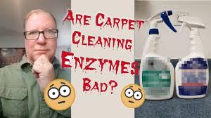are carpet cleaning enzymes bad