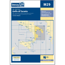 M29 Golfo Di Taranto Imray Chart Adriatic Pilot Books