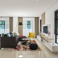 ious living room design with tv