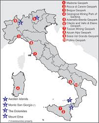 Risultati immagini per geopark in italia