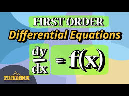 First Order Diffeial Equation