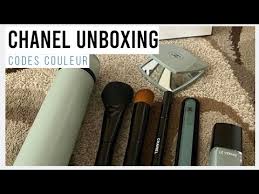 chanel codes couleur unboxing you