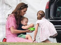 First, be assured this was a promotion! Duchess Of Cambridge Takes Her Three Children To Support William Duchess Of Cambridge Duchess Prince William And Kate