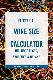 wire size calculator electrical wire