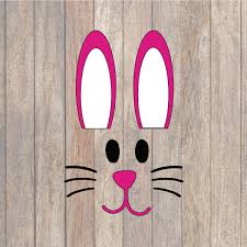 Search, discover and share your favorite bunny face gifs. Easter Bunny Face And Ears Svg Everyday Party Magazine
