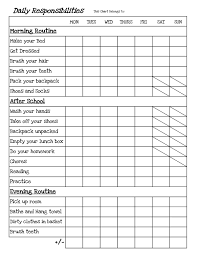 Behavior Charts For Middle School Best Of Chart Template