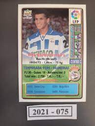 MUNDICROMO 1996 1997 96 97 RIVALDO Deportivo Rookie Card RC #158 | eBay