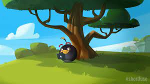 Bomb Bird stars in Angry Birds update - Short Fuse - YouTube