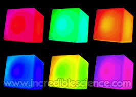 Color Changing Led Light Cubes