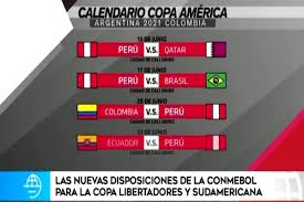 The matches are scheduled to start from 13th june with inauguration match between and argentina vs chile and the final match will be held on 10th july after semi finals. Conmebol Modifica Fixture De Copa America 2021 Nnav Amtv Video Videos Depor