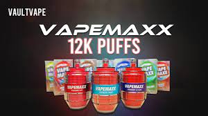 VAPEMAXX DISPO! 12K Puff?! 😱 - YouTube