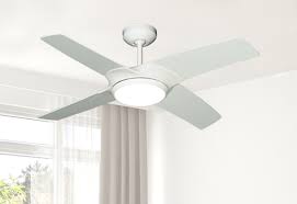 Pure White Ceiling Fan With Led Light
