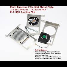 metal plate m 2 ssd cooling fan