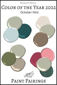 paint pairings for benjamin moore color