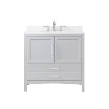 dove gray single sink bathroom vanity