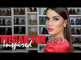 megan fox inspired makeup tutorial