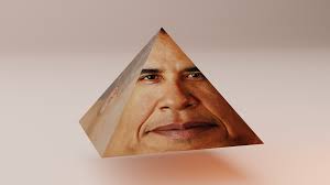 It is most used in surrel memes that are movies. A Nice Looking Obama In Pyramid Form Also Called Obama Prism Blender