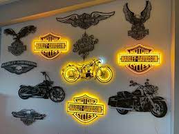 Harley Davidson Metal Wall Art Harley