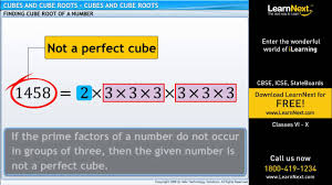 Cubes And Cube Roots Maths Class 8