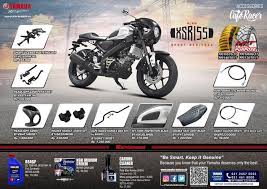 yamaha xsr 155 accessories cafe racer