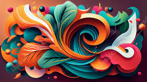 colorful graphic abstract creative