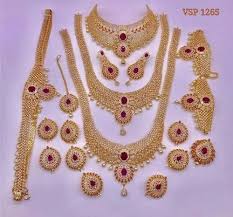 south indian style wedding jewelry long