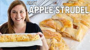 easy apple strudel with crescent rolls