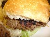 mushroom and horseradish hamburgers  reduced fat