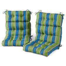 Outdoor High Back Dining Chair Cushion