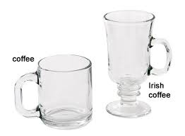 Glass Coffee Mugs Al Irish