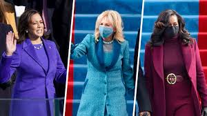 Just like any first lady stepping into the white house before her, dr. Masterful Tasteful Inclusive See The Inauguration Styles Of First Lady Jill Biden Vp Kamala Harris Former First Lady Michelle Obama