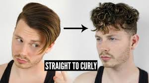 how to get curly hair easy straight