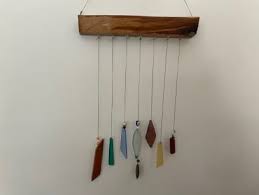 Stained Glass Wind Chimes Decorative