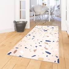 vinyl floor mat detailed terrazzo