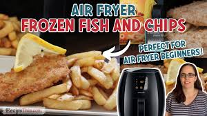 air fryer frozen fish chips how to