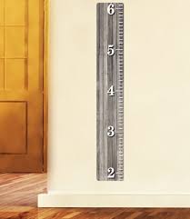 Weathered Wooden Ruler Growth Chart Wood Ruler Height Chart