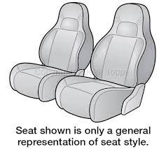 2007 Pontiac Solstice Seat Cover Front