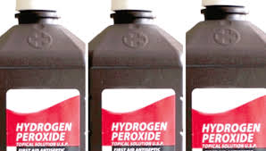 hydrogen peroxide mouthwash gargle to