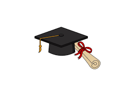graduation cap certificate icon
