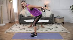 10 minute y sculpted arms back and shoulders workout popsugar fitness