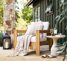 Modern Farmhouse Striped Outdoor Throw