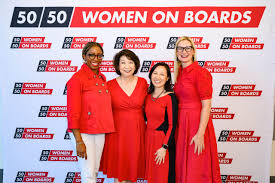 50 50 women on boards dallas fort worth