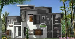 Contemporary Flat Roof House Kerala