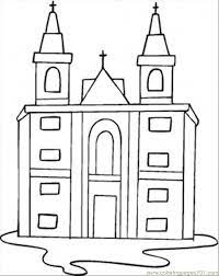 Topics covered include the trinity, the sacred heart, the eucharist, confession, the mass, the sacraments, and many more. Catholic Church Coloring Page For Kids Free Religions Printable Coloring Pages Online For Kids Coloringpages101 Com Coloring Pages For Kids